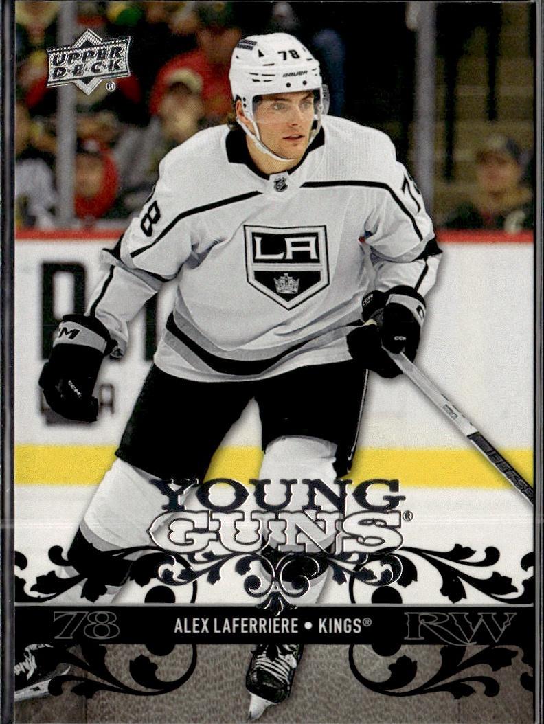 2023-24 Upper Deck Extended Series Hockey Young Guns Retro #T-42 – Alex Laferriere (Los Angeles Kings)