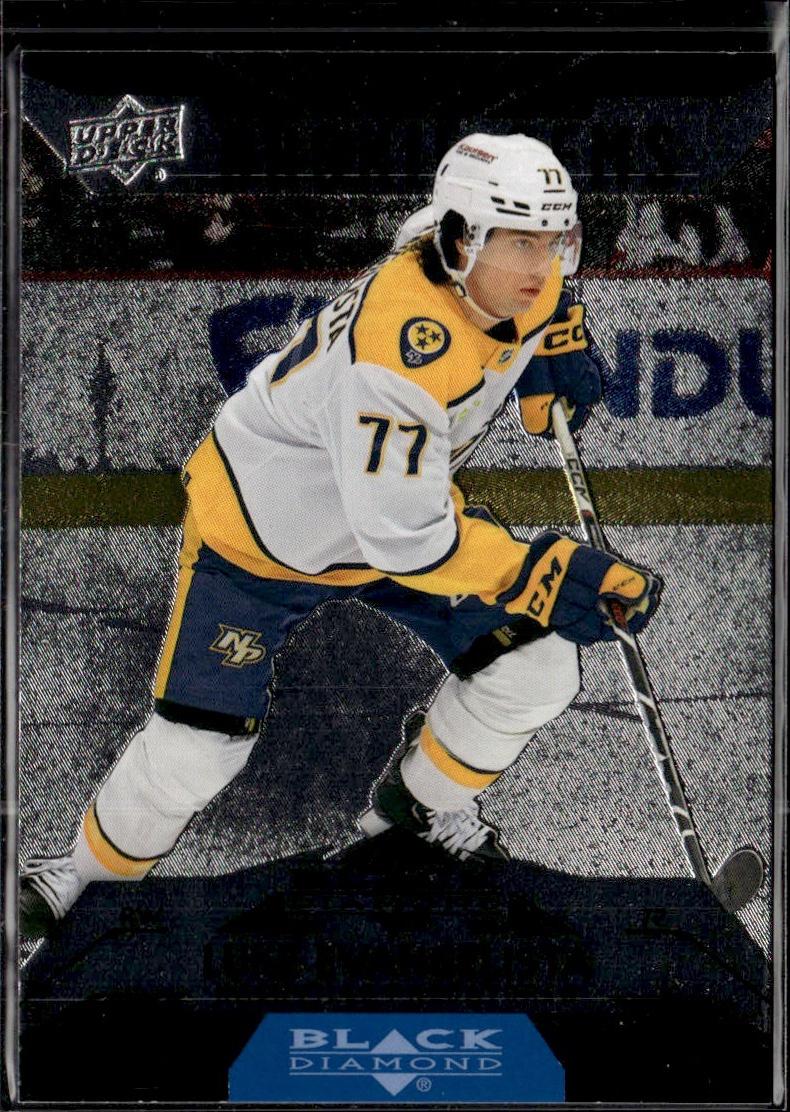 2023-24 Upper Deck Extended Series Hockey Black Diamond #BD-28 – Luke Evangelista (Nashville Predators)