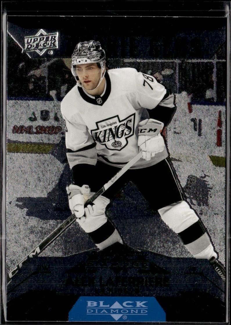 2023-24 Upper Deck Extended Series Hockey Black Diamond #BD-9 – Alex Laferriere (Los Angeles Kings)
