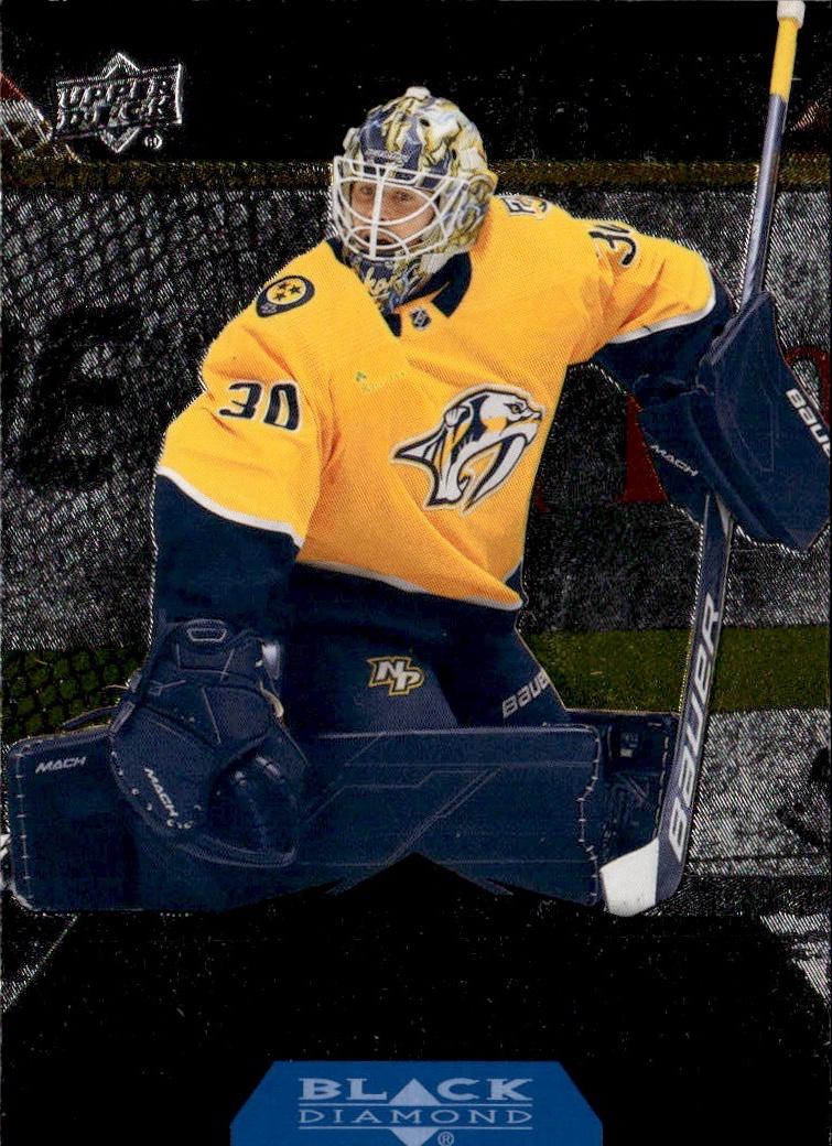 2023-24 Upper Deck Extended Series Hockey Black Diamond #BD-25 – Yaroslav Askarov (Nashville Predators)