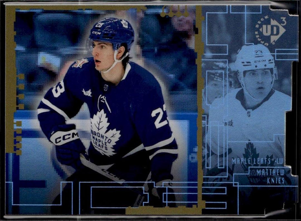 2023-24 Upper Deck Extended Series Hockey Technology Fx #UD3-27 – Matthew Knies (Toronto Maple Leafs)