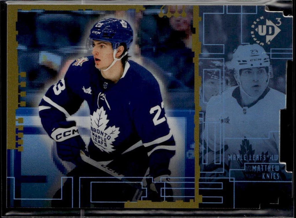 2023-24 Upper Deck Extended Series Hockey 1998-99 UD3 #UD3-27 – Matthew Knies (Toronto Maple Leafs)