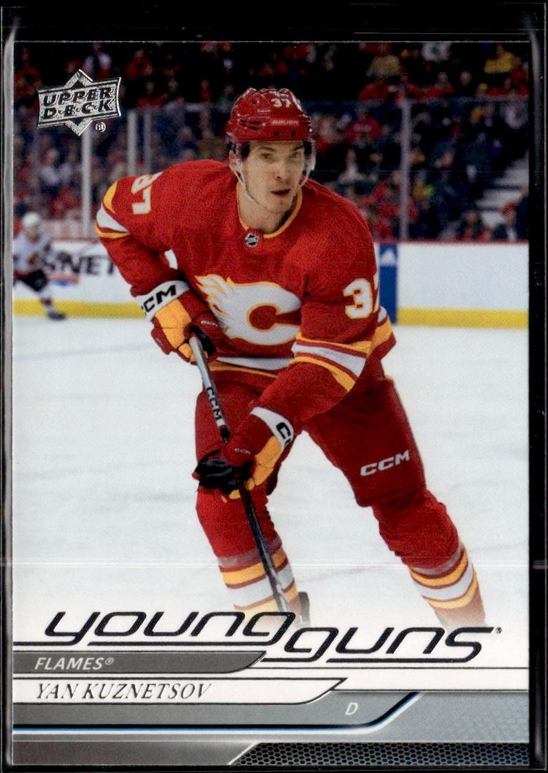 2024-25 Upper Deck Series 1 Hockey Base Young Guns #235 – Yan Kuznetsov (Calgary Flames)