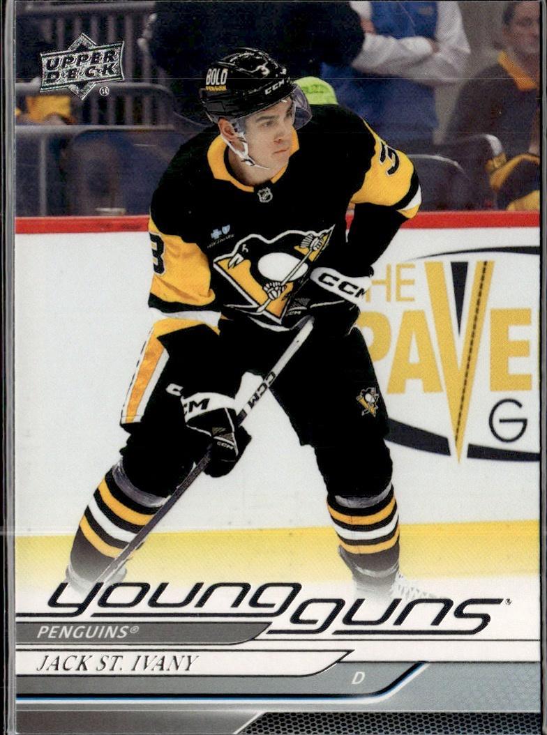 2024-25 Upper Deck Series 1 Hockey Young Guns #234 – Jack St. Ivany (Pittsburgh Penguins)