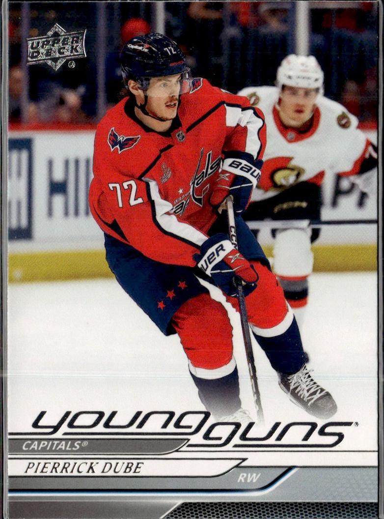 2024-25 Upper Deck Series 1 Hockey Base Young Guns #230 – Pierrick Dube (Washington Capitals)