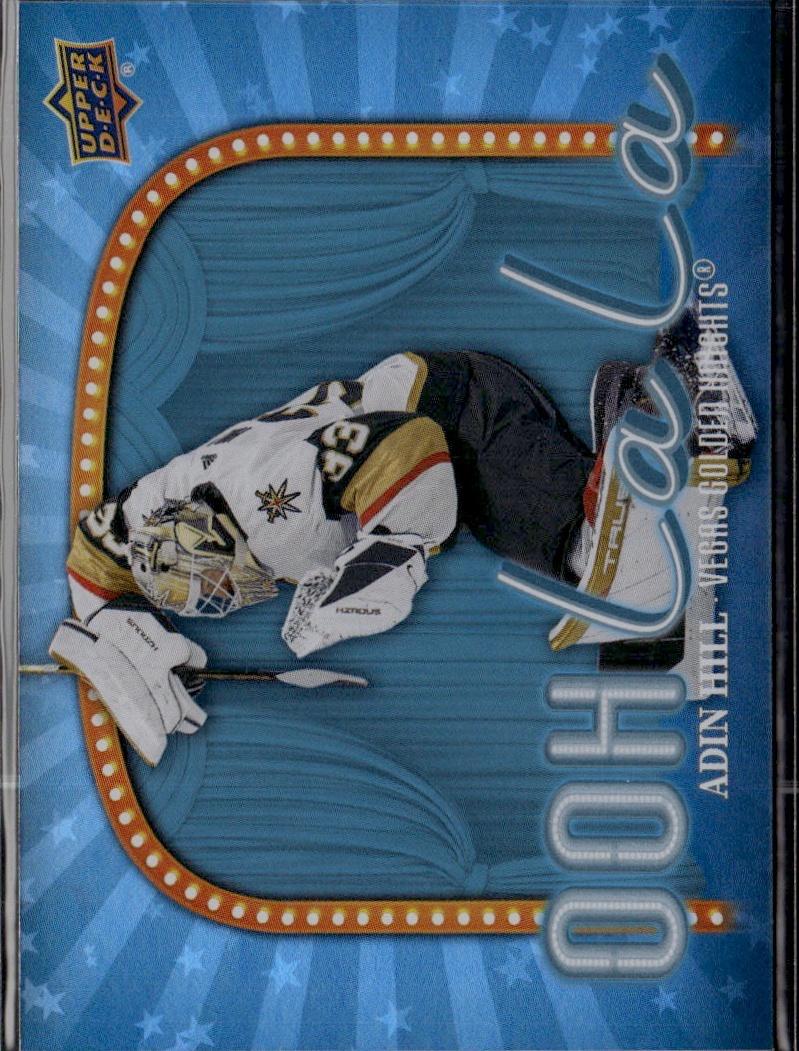 2024-25 Upper Deck Series 2 Hockey Ooh La La #OLL-20 Vegas Golden Knights (Adin Hill)