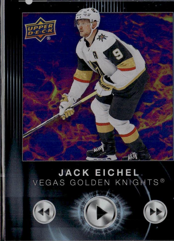 2024-25 Upper Deck Series 2 Hockey Playlist #PL-15 Vegas Golden Knights (Jack Eichel)
