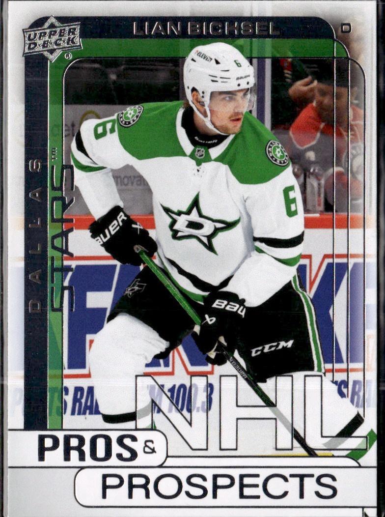 2024-25 Upper Deck Extended Series Hockey Pros & Prospects #PP-13 Dallas Stars (Lian Bichsel)