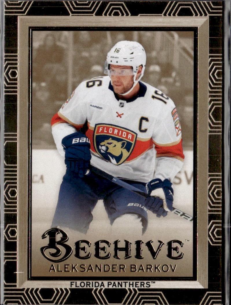 2024-25 Upper Deck Extended Series Hockey Beehive Gold #BH-25 Florida Panthers (Aleksander Barkov)