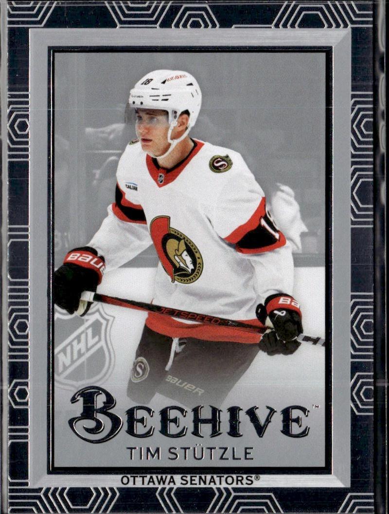 2024-25 Upper Deck Extended Series Hockey Beehive #BH-29 Ottawa Senators (Tim Stutzle)