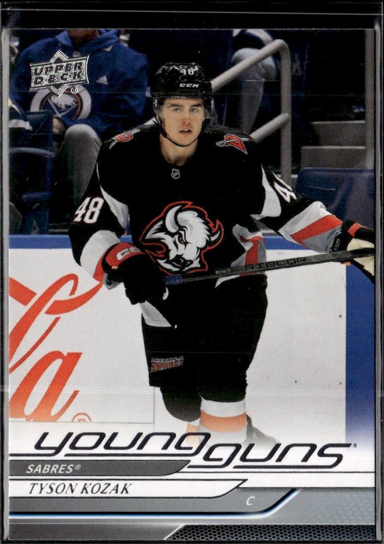 2024-25 Upper Deck Extended Series Hockey Base Young Guns #715 Buffalo Sabres (Tyson Kozak)