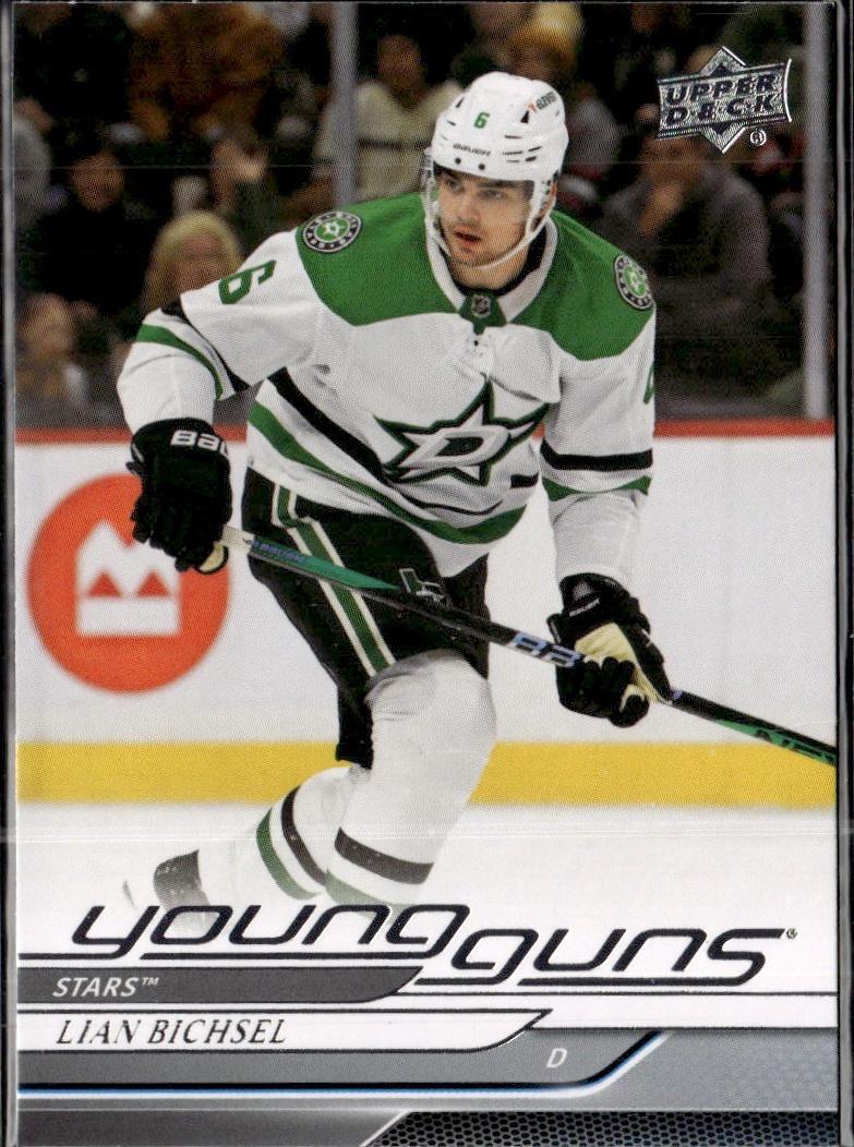 2024-25 Upper Deck Extended Series Hockey Base Young Guns #704 Dallas Stars (Lian Bichsel)