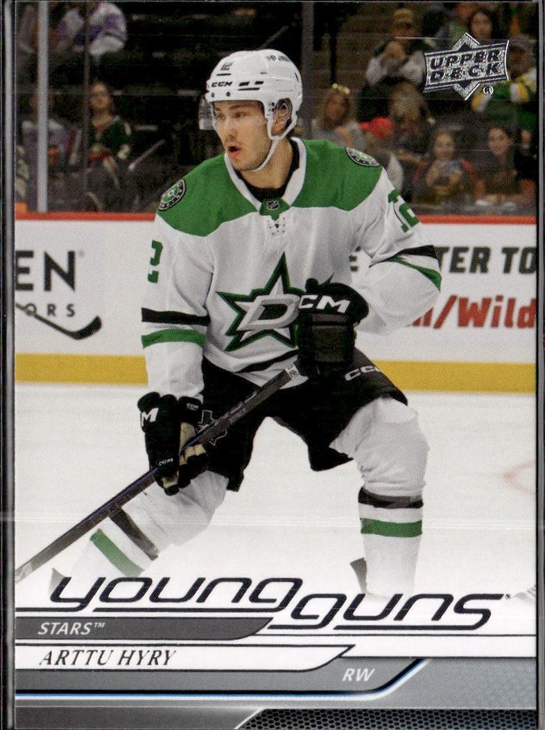 2024-25 Upper Deck Extended Series Hockey Base Young Guns #728 Dallas Stars (Arttu Hyry)