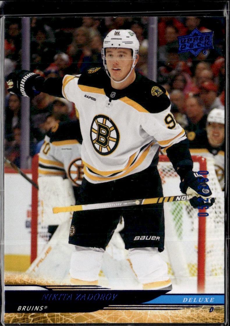 2024-25 Upper Deck Extended Series Hockey Base Deluxe #/250 #509 Boston Bruins (Nikita Zadorov)