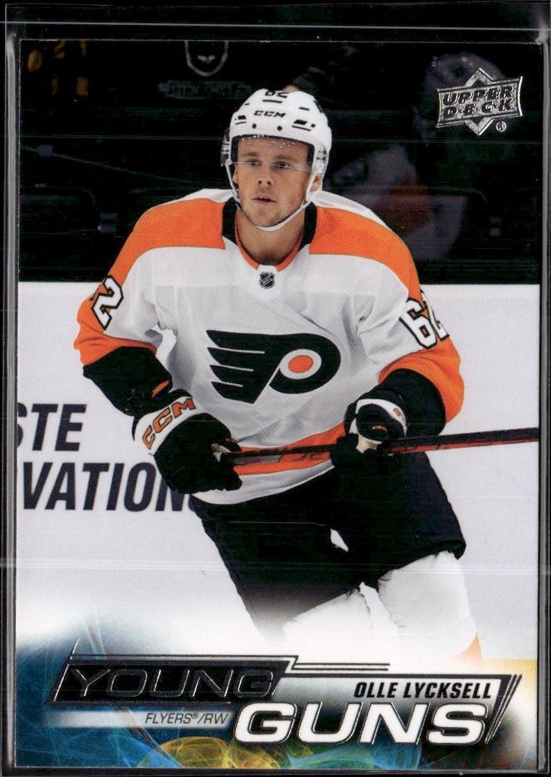 2022-23 Upper Deck Series 2 Hockey Base Young Guns #474 Philadelphia Flyers (Olle Lycksell)