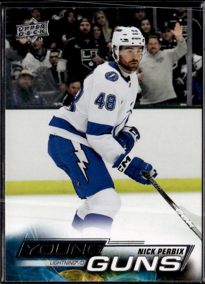 2022-23 Upper Deck Series 2 Hockey Base Young Guns #478 Tampa Bay Lightning (Nick Perbix)