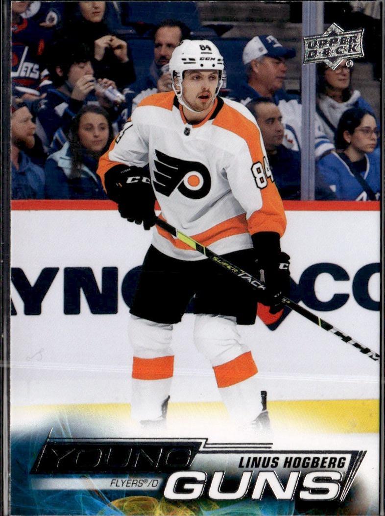 2022-23 Upper Deck Series 2 Hockey Base Young Guns #479 Philadelphia Flyers (Linus Hogberg)