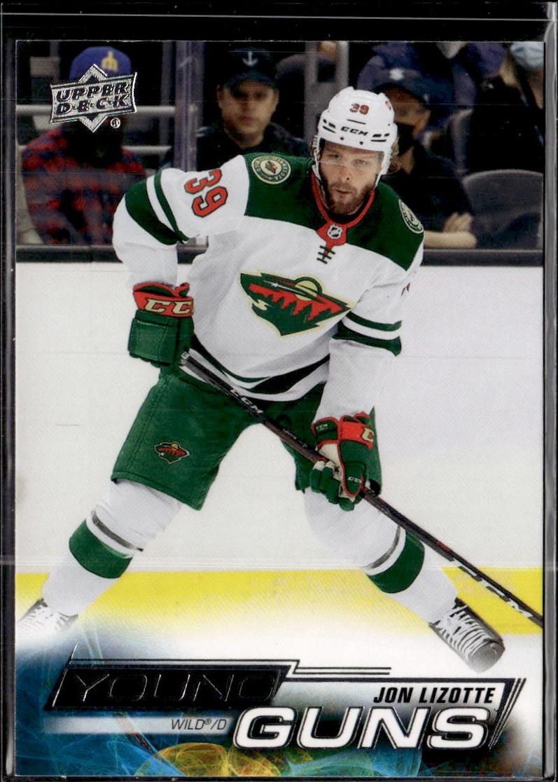 2022-23 Upper Deck Series 2 Hockey Base Young Guns #488 Minnesota Wild (Jon Lizotte)