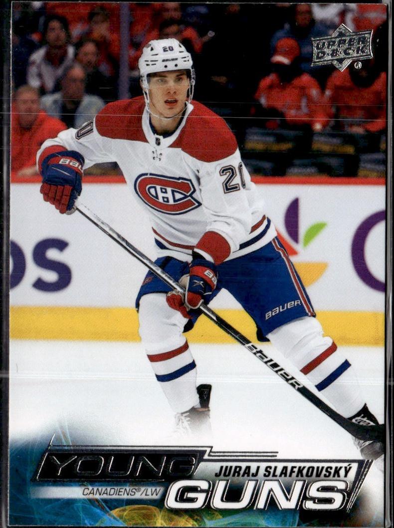 2022-23 Upper Deck Series 2 Hockey Base Young Guns #451 Montreal Canadiens (Juraj Slafkovsky)