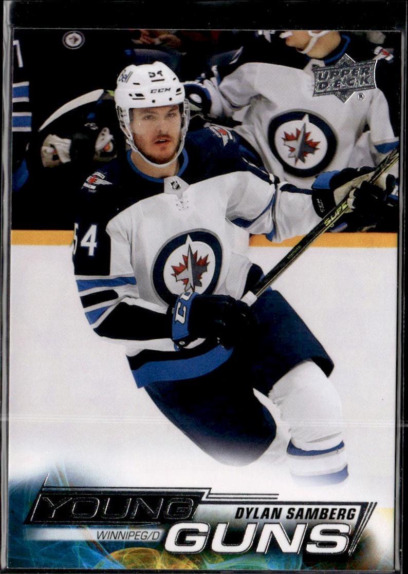 2022-23 Upper Deck Series 1 Hockey Base Young Guns #233 Winnipeg Jets (Dylan Samberg)