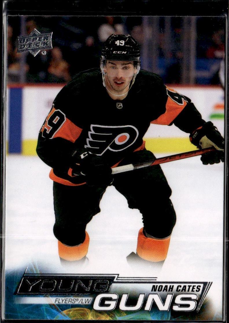 2022-23 Upper Deck Series 1 Hockey Base Young Guns #249 Philadelphia Flyers (Noah Cates)