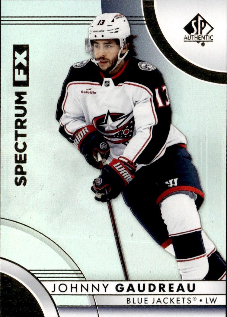 2023-24 SP Authentic Hockey Spectrum FX #S-5 Columbus Blue Jackets (Johnny Gaudreau)