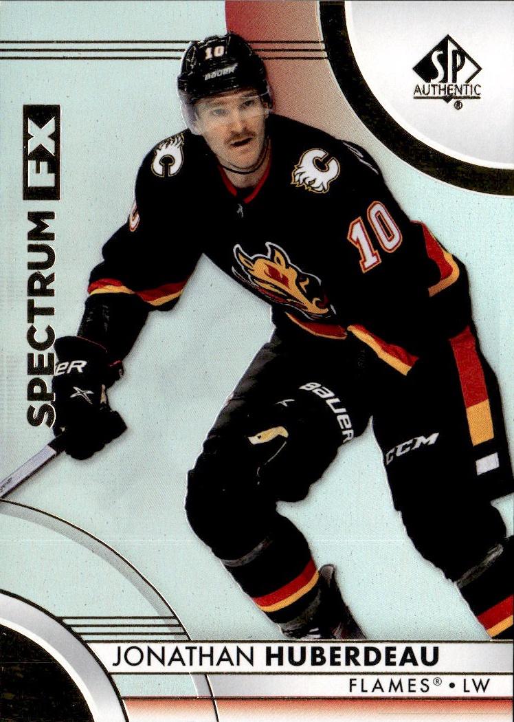 2023-24 SP Authentic Hockey Spectrum FX #S-23 Calgary Flames (Jonathan Huberdeau)