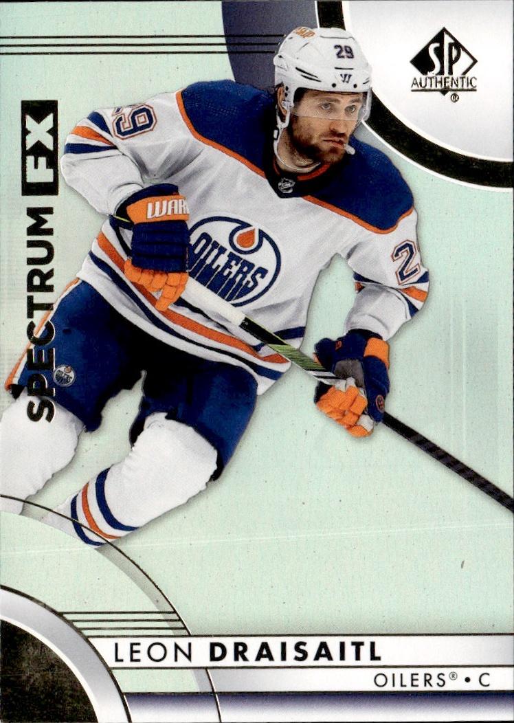 2023-24 SP Authentic Hockey Spectrum FX #S-19 – Leon Draisaitl (Edmonton Oilers)