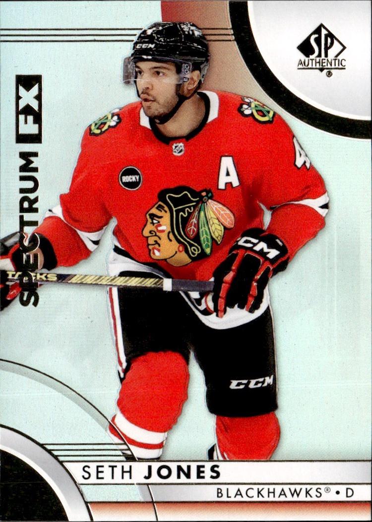 2023-24 SP Authentic Hockey Spectrum FX #S-21 – Seth Jones (Chicago Blackhawks)
