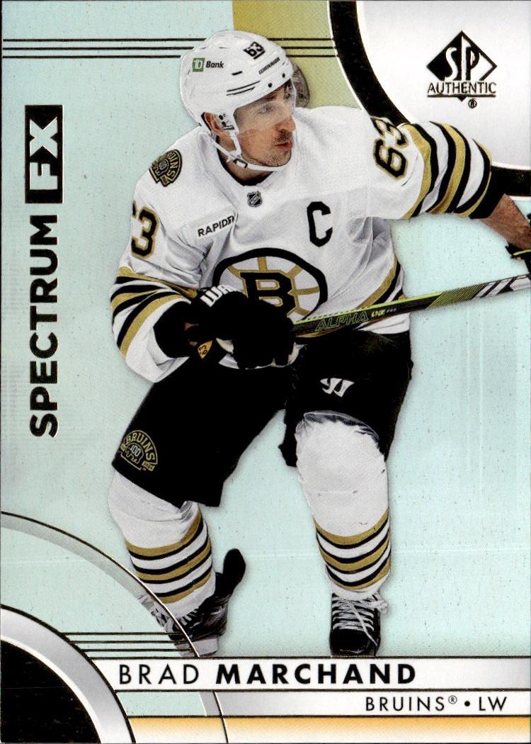 2023-24 SP Authentic Hockey Spectrum FX #S-18 – Brad Marchand (Boston Bruins)