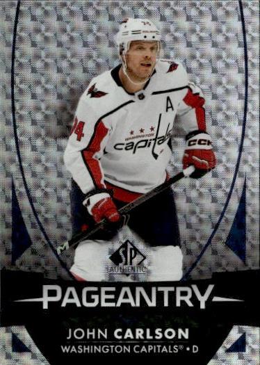 2023-24 SP Authentic Hockey Pageantry #P-16 Washington Capitals (John Carlson)