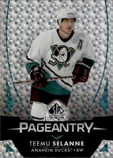 2023-24 SP Authentic Hockey Pageantry #P-52 Anaheim Ducks (Teemu Selanne)