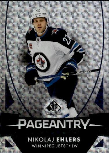 2023-24 SP Authentic Hockey Pageantry #P-13 Winnipeg Jets (Nikolaj Ehlers)