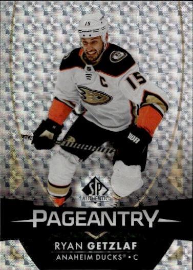 2023-24 SP Authentic Hockey Pageantry #P-57 Anaheim Ducks (Ryan Getzlaf)