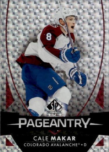 2023-24 SP Authentic Hockey Pageantry #P-5 Colorado Avalanche (Cale Makar)