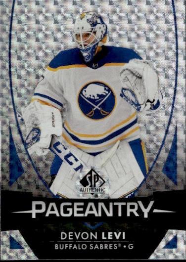 2023-24 SP Authentic Hockey Pageantry #P-71 Buffalo Sabres (Devon Levi)