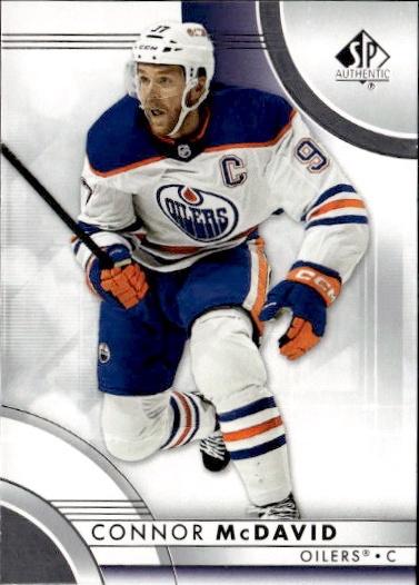 2023-24 SP Authentic Hockey #1 Edmonton Oilers (Connor McDavid)