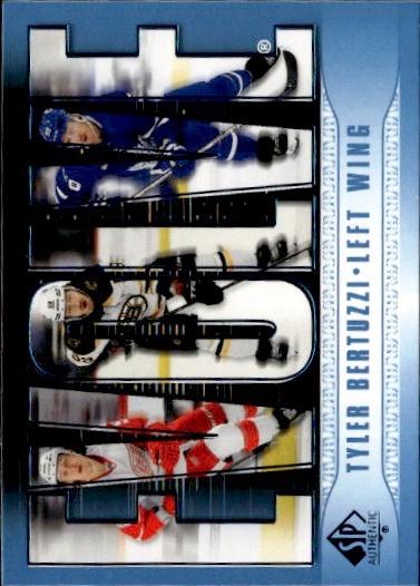 2023-24 SP Authentic Hockey Evolve Blue #E-3 Toronto Maple Leafs (Tyler Bertuzzi)