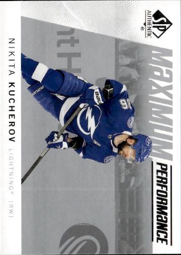 2024-25 SP Authentic Hockey Maximum Performance #MP-5 Tampa Bay Lightning (Nikita Kucherov)