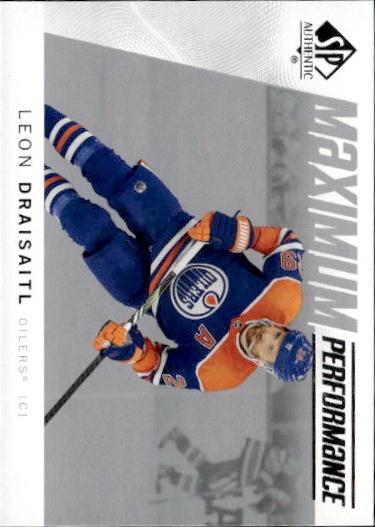 2024-25 SP Authentic Hockey Maximum Performance #MP-11 Edmonton Oilers (Leon Draisaitl)