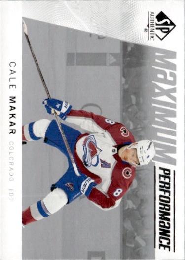 2024-25 SP Authentic Hockey Maximum Performance #MP-21 Colorado Avalanche (Cale Makar)