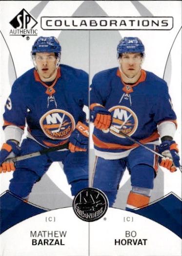 2024-25 SP Authentic Hockey Collaborations #C-16 New York Islanders (Mathew Barzal / Bo Horvat )