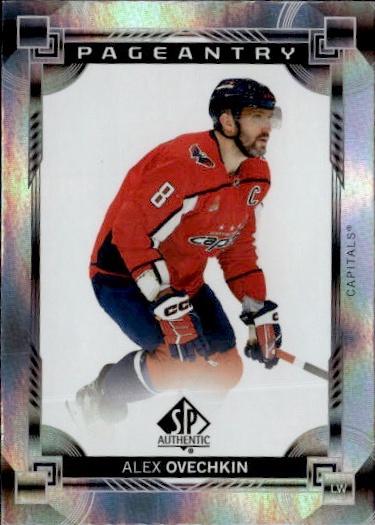 2024-25 SP Authentic Hockey Pageantry #P-40 Washington Capitals (Alex Ovechkin)