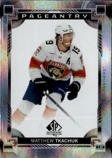 2024-25 SP Authentic Hockey Pageantry #P-34 Florida Panthers (Matthew Tkachuk)