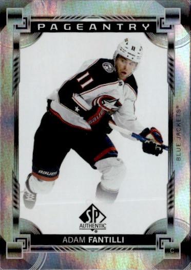 2024-25 SP Authentic Hockey Pageantry #P-62 Columbus Blue Jackets (Adam Fantilli)