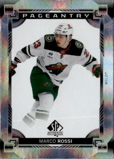 2024-25 SP Authentic Hockey Pageantry #P-6 Minnesota Wild (Marco Rossi)