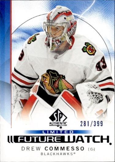 2024-25 SP Authentic Hockey Future Watch Limited Blue #/399 #199 Vancouver Canucks (Jonathan Lekkerimaki)