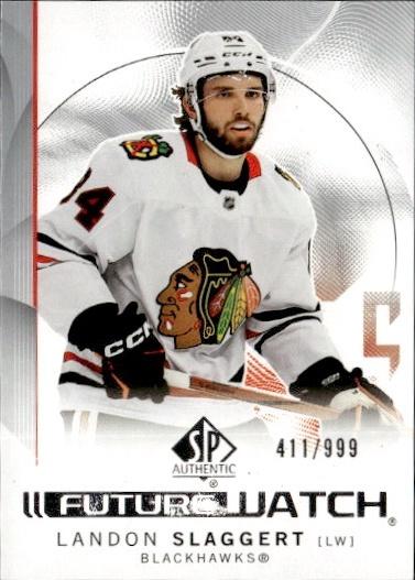 2024-25 SP Authentic Hockey #/999 #190 Chicago Blackhawks (Landon Slaggert)