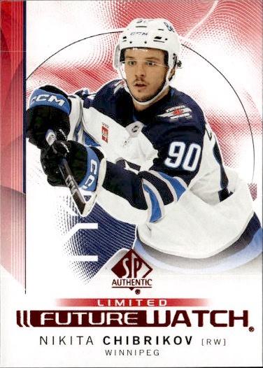 2024-25 SP Authentic Hockey Limited Red #150 Winnipeg Jets (Nikita Chibrikov)