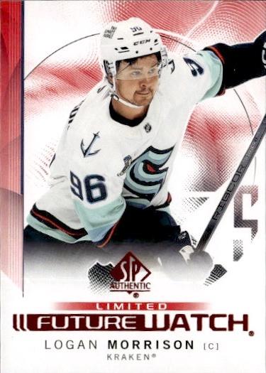2024-25 SP Authentic Hockey Limited Red #136 Seattle Kraken (Logan Morrison)